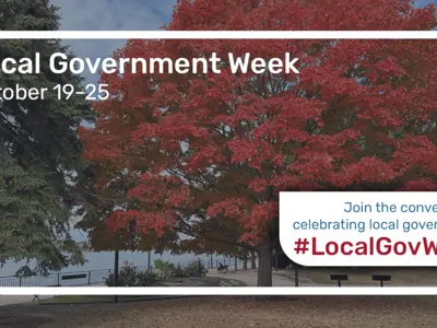 Local Government Week October 19-25. Join the conversation at #LocalGovWeek