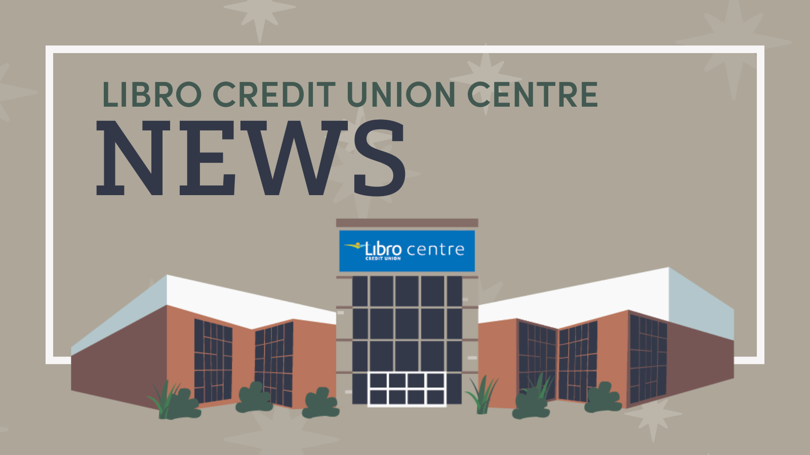Libro Credit Union Centre News with an image of the facility