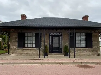 Image of dwelling located at 296 Ramsay Street, an example of a Regency style building, constructed in the mid-19th century