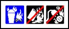 fire extinguisher air-pressurized water label